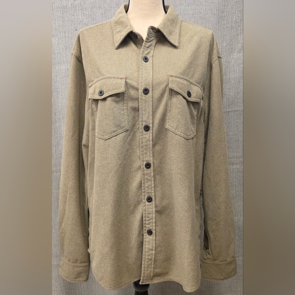 Like New True Grit Best Stretch Corduroy Long Sleeve Button Up Shirt
